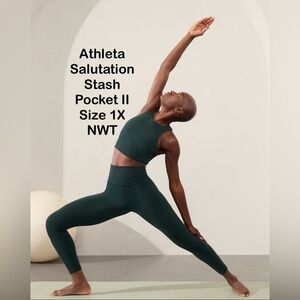 Athleta Salutation Stash Pocket II Tight 1X